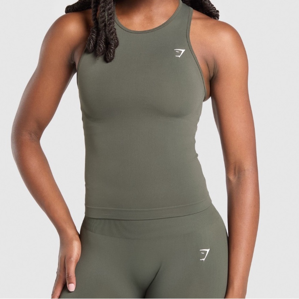 Gymshark Olive Green Women's Top